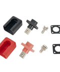 Straight Up Beast Grade 2Pack 200A Copper Battery Terminal Connectors with accessories for solar inverter and EV use.
