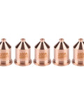 Five Piece Plasma Cutter Nozzle Tips Kit For MAX1650 Pro Grade Copper Construction For Strong Conductivity Durable Torch Consumables