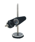 Pro Grade Stainless Steel Sharpening Angle Jig With Quick Metric Stops for precise alignment on bench grinders.