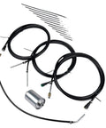 Premium Nylon Fuel Line Kit Built For Chevy Avalanche Tahoe Suburban Yukon 2000-2004 Direct Replacement Upgrade Your Ride With This Durable And Reliable Setup That Keeps Your Engine Running Smooth And Strong. black nylon fuel line kit with fittings and filter