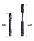 Beefy Steel Center Drive Shaft CVD 90 to 125mm For One Tenth RC Crawler Upgrades Fits TRX 4 And Axial SCX10 Two Piece Set