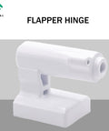 French Door Refrigerator Hinge Replacement Compatible With 3553821 AP5620627 PS4145262 EAP4145262 shown in white plastic