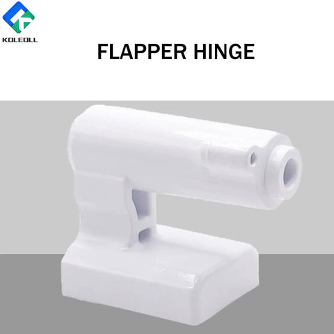 French Door Refrigerator Hinge Replacement Compatible With 3553821 AP5620627 PS4145262 EAP4145262 shown in white plastic