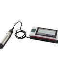 Portable Surface Roughness Tester Featuring Rock Solid Build And No Sweat Operation With Fast Charge Port And Vivid Backlit Screen For Precise Shop Work, handheld device with LCD.