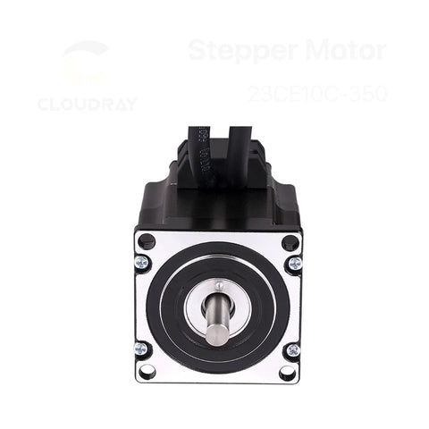 Front view of Beefy Torque Stepper Motor With Closed Loop Servo And Encoder For CNC Router Engraving And Milling Machines, low vibration.