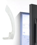 Easy Install Refrigerator Door Handle Replacement Kit With Smooth Polished Grip Fits Models 00369542 And More For A Fresh Cool Kitchen Vibe, white plastic