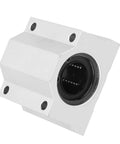 Aluminum Alloy SCS25UU Linear Slide Block For Precision Motion Systems Anodized Finish High Speed Workhorse Guide With Dust Seal Low Wear Durable Linear Motion Component For CNC Machines And Automation, 25mm bore