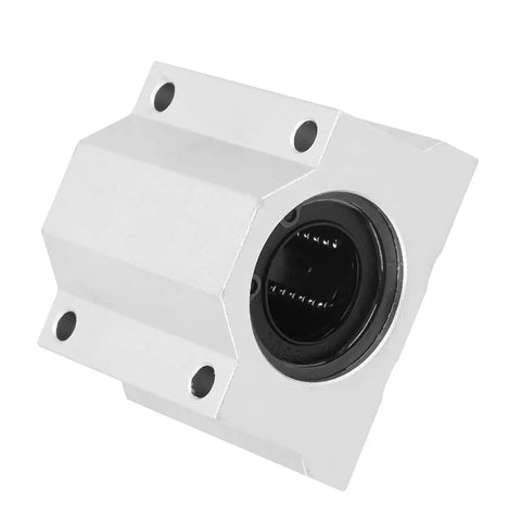 Aluminum Alloy SCS25UU Linear Slide Block For Precision Motion Systems Anodized Finish High Speed Workhorse Guide With Dust Seal Low Wear Durable Linear Motion Component For CNC Machines And Automation, 25mm bore