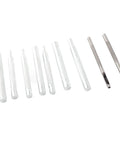 11 Piece Leather Craft Snap Fastener Tools Kit For DIY Projects, Pro Grade Steel Rivet Punch And Hole Punch 2.5mm And 3mm, Heavy Duty Set For Quick Clean Accurate Fasteners, metal punches