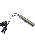 MSP6732C Speed Sensor For Generator Set Parts Replacement Beefed Up Anti Vibration And Anti Interference Design Delivers Stable Signal Output For Diesel Engines Portable Generators And Industrial Machinery Heavy Duty threaded metal sensor with wire connector