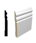 Finger Joint Pine Molding No Fuss Easy To Install 0.56 Inch Thick By 5.25 Inch Wide 96 Inch Length Durable Lumber Trim for DIY Projects