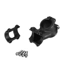 Thirty Five Degree 60mm Handlebar Stem Riser For One Inch Bars Fits Twenty Five Point Four Millimeter Bar Diameter Mountain Road And BMX Bikes Lightweight Durable Aluminum Upgrade For Rough Terrain And Everyday Park Rides with screws