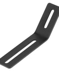 10 Pack 4 Inch Flush Inside 45 Degree Corner Brackets Black Adjustable Steel Corner Braces With Quarter Inch Slot Holes Thick One Eighth Inch Powder Coated Heavy Duty DIY Wood Or Metal Shelf Frame Support Built To Last