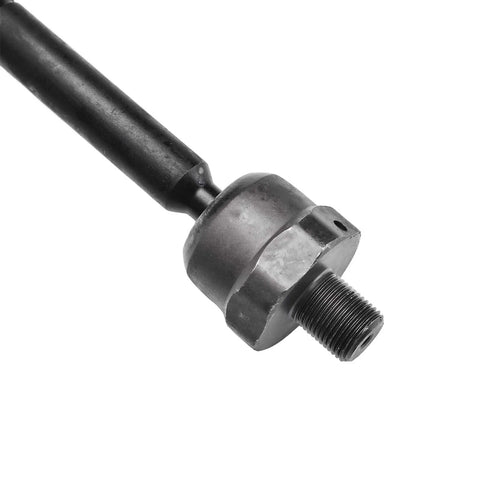 6 Piece Front Inner and Outer Tie Rod End Kit With Boots and Locking Clamps For Ford Expedition F150 Lincoln Navigator 2007 2014 2009 2017 Heavy Duty Direct Fit Replacement Ready To Roll, close-up threaded steel tie rod end