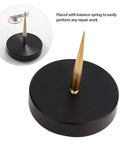 Pro Grade Watch Balance Holder For Precise Balance Correction And Bridge Bracket Support 35MM Base and Cone Tip