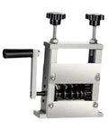 Heavy Duty Manual Wire Stripper Crank Tool For Peeling Aluminum And Electric Cables 1-20Mm with steel construction and hand crank.