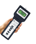 Digital Force Gauge Pro Grade 20Kg Range for Tension and Compression Spring Testing, Push Pull Meter With Peak Hold, High Accuracy and Resolution, Three Display Units, Includes Factory Calibration Certificate, Model FG20KG hand-held digital force gauge with green display