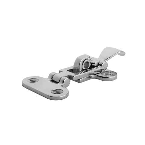 316 Stainless Steel Boat No-Rattle Locking Latch, Hold-Down Clamp For Marine Hatch Hardware, Rust-Resistant And Durable, shown from side