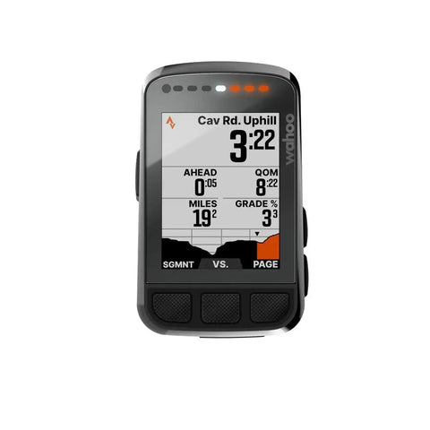 GPS Cycling Computer For Bikes With 2.2 Inch Color Screen Easy Setup And Readouts For Speed Distance Power And Maps