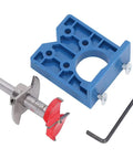 Concealed Hinge Drill Guide Set 35mm Jig For Cabinet Doors And Furniture, DIY Friendly Woodworking Template Kit with components