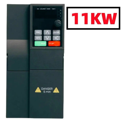 Beefy 11KW To 22KW VFD Drive 220V To 380V Inverter For 3 Phase Motors, Programmable Logic Controller, Motor Speed Controller, 3 Phase Frequency Converter, HE100-11KW Compatible, 11kW unit