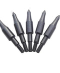 12 Pack Screw In Field Point Archery Tips 125 To 150 Grain Stainless Steel Arrow Points For Target Practice And Training Easy To Install And Replace Black Finish Durable Steel Tough As Nails Built To Last