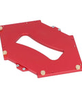 Slick Built Router Table Corner Jig Featuring Aluminum Radius Template Kit For Skilled Carpenters And Weekend Warriors Booms With Anodized Red Finish