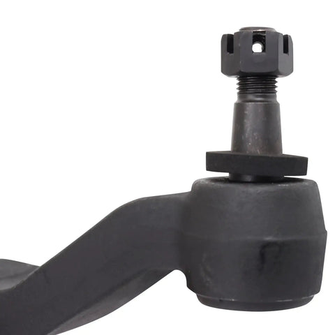 Pitman Arm 3 Groove Replacement Part For Reliable Steering Linkage And Easy Install Fits Wide Range Of Vehicles With Durable Construction K6654 MK6654 12479051 541396 TA2409 black steel steering arm close-up