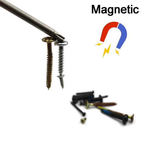 Front view of YDLQWCZ 150mm Torx security screwdriver bit set, 8 pcs, S2 steel, magnetic head