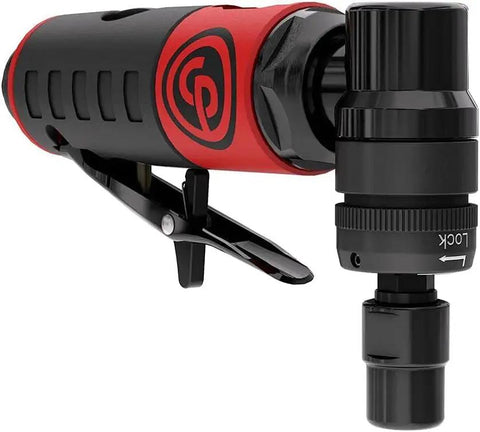 Heavy Duty Right Angle Air Die Grinder With A Slick Compact Build And 1/4 Inch Collet for efficient grinding tasks.