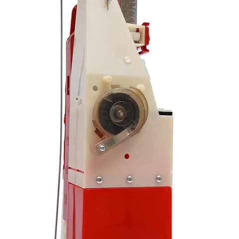 Side view of Adjustable Handheld Fertilizer Applicator For Garden And Lawn Manual Single Cylinder Planter tool