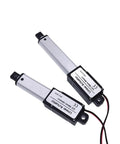 Pro Heavy Duty 12V Electric Linear Actuator Motor With 30Mm 50Mm Stroke Smooth Pull Power For Tight Rig Builds shown from two angles.