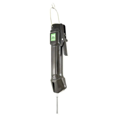 Pro Grade Electric Torque Screwdriver With Quarter Inch Hex Drive, Brushless Motor For No Fuss Maintenance, Adjustable Torque From Six Point Two To Twenty Four Point Eight Lbf In, Dual Speed, Nine Point Four Inch Length, Free Power Supply Included, black