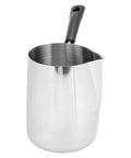 Turkish Coffee Pot 304 Stainless Steel Stovetop Warmer With Eagle Beak Spout For Heating Milk And Chocolate Induction Gas Ceramic 350ml