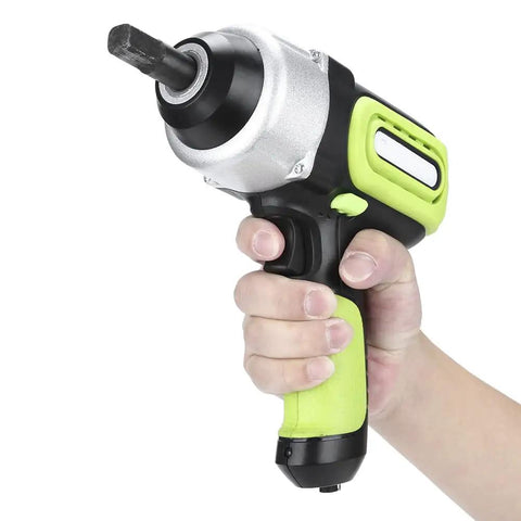 Brilluxa 12V Electric Impact Wrench With 420Nm Torque, Compact Tire Change Tool For Lug Nut Removal, High Power Automotive Repair Kit, Portable Wheel Socket Bit Set For Car And Bike Emergency Service