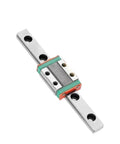 Rock Solid Linear Guide Rail Kit 55 95 100 150 260mm With Slide Block For 3D Printers And CNC Machines Pre Drilled Rails, metal rail with block