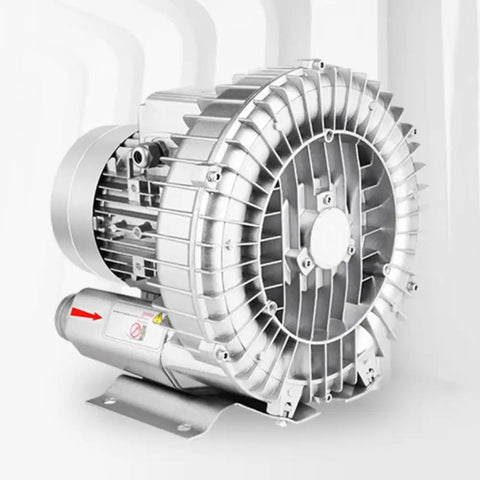 Heavy Duty Regenerative Vortex Blower With A Tight Aluminum Housing And Badass Copper Motor for industrial tasks.