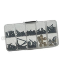 182 Pieces RC Car Screws Set With Metal And PP Fasteners For Model Enthusiasts Must Have Comprehensive Portable Hardware Kit For Quick Repairs