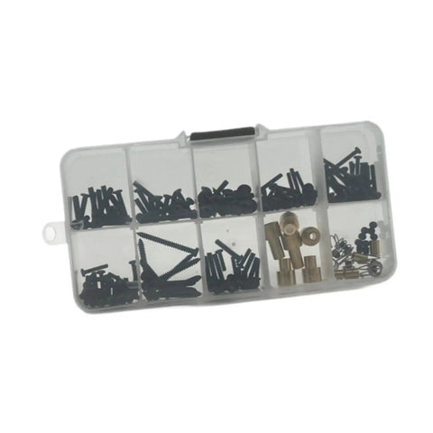 182 Pieces RC Car Screws Set With Metal And PP Fasteners For Model Enthusiasts Must Have Comprehensive Portable Hardware Kit For Quick Repairs