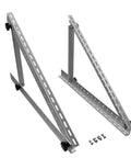 28 Inch Adjustable Solar Panel Mount Brackets With Foldable Tilt Legs For RV Roof Boat And Off Grid Systems On Any Flat Surface