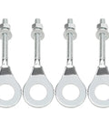 Pack of 4 Rear Chain Tensioner Axle Adjusters 15mm for Mini Bike ATV Go Kart