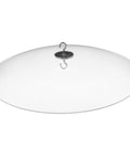 Weatherproof Outdoor Bird Feeder Cover Dome That Hangs As A Protection Shield, transparent plastic with iron hook