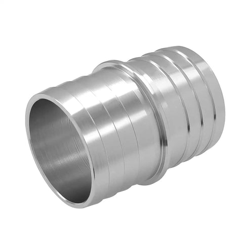 2 Piece Hose Barb Coupler Splice Kit One And A Half Inch To One And A Half Inch Aluminum Radiator Intercooler Coolant Water Air Fittings