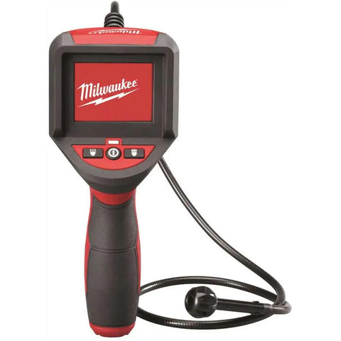 M-Spector Inspection Scope Kit 9 mm Camera Probe For Tight Spaces Red Finish Pro Grade handheld unit with screen and controls
