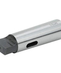 Kanasi MT5 to MT3 Morse taper reduction sleeve, metal cylindrical adapter for drill presses and lathes, side view