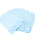 Extra Thick Multi Layer No Sweat Adult Bed Pads For Incontinence Leak Proof Underpads, pack of 10, soft disposable liners.