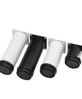 Heavy Duty Adjustable Furniture Legs Black Stainless Steel For Cabinets Sofas TV Stands Coffee Tables And Beds Stable And Silent