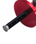 Close-up view of Heavy Duty Rock Solid Adjustable Wheel Marking Gauge For Woodworking Precision Scriber with a knurled knob.