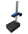 Marble Base Dial Indicator Stand For Precision Measuring And Layout Granite Check Comparator Platform with column and knobs visible