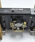 Heavy Hitter 600 Amp Circuit Breaker Trip Unit With 3 Pole Layout And 600 Volt Ac Specs shown from a top view with protective packaging.
